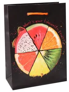 Пакет подарочный L/ППК-6256 11,5*14,5*6см с ламинацией