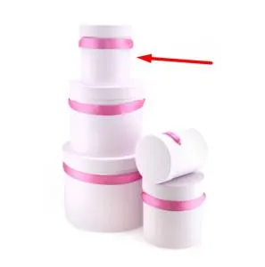 Набор коробок 200-200 Розовый 13*13*15