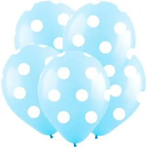 12"  Горох Голубой, пастель (Турция) 8122203