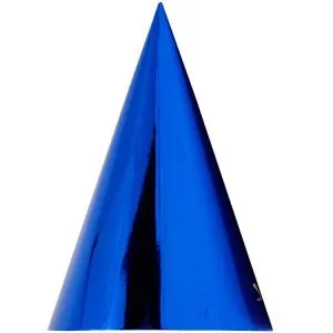 Колпак фольгированный синий 6 шт 1501-5134