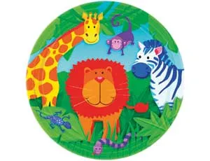 Тарелки "Лимпопо" 17 см. 8 шт.