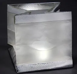 Светящийся пакет в ассортименте со свечой