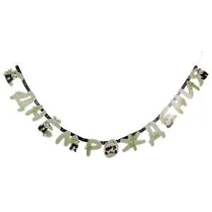 Гирлянда - буквы  "С ДР Панды фотограф." 200 см 1505-2416