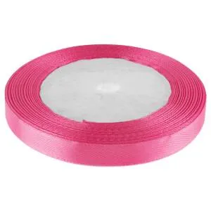Лента атлас малиновый 6 мм*22,85 м