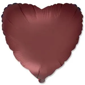 Сердце Сатин Rooibos 18"/1204-1495
