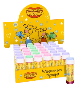 Мыльные пузыри  "Оранжевая корова" 60 мл./501735