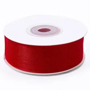 Лента Шифон 2,5 см.*22,85 м. Красная / 4887106