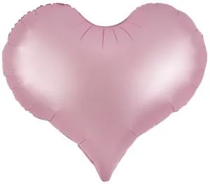 24" Сердце Люкс, Розовое матовое / Китай 24844