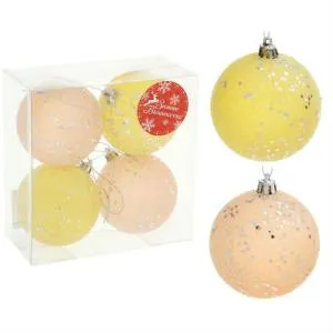 Набор шаров d-7 см."Нежность"1310298