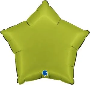 18" Звезда сатин Зеленый чай (Grabo)/ 192000SMTL