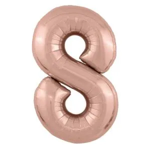 Цифра 8 - 40" Slim Розовое золото (Россия) / 1207-4899