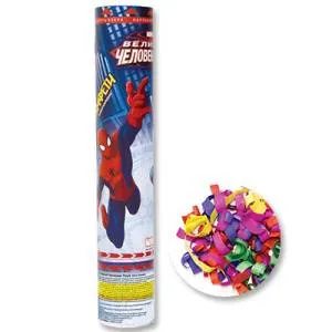 Хлопушка Disney Человек-Паук 30 см. пневмо