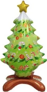 3D Новогодняя елочка на подставке / Китай 23711