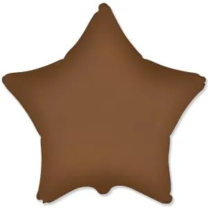 Звезда матовая Choco Brown 18"/ 1204-1606