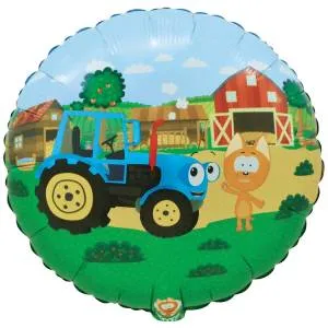 18" Котэ и синий трактор / Китай 1202-4094