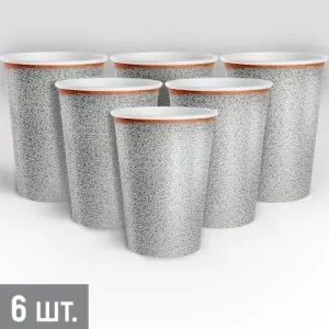 Стакан "Керамическая эстетика" 250 мл. 6 шт. / 3.0000854