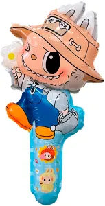 20" Шар ручной, Плюшевый эльф с ромашкой / Китай 27098