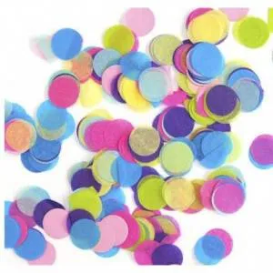 Конфетти  бумажное 2,5 см 1000 шт
