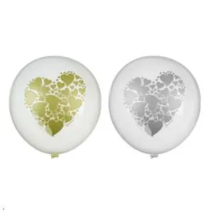 12" Золотое сердце (25 шт) / 4168000