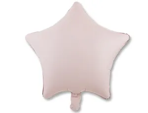 Звезда пастель розовая 18" (Китай)