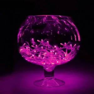 Гирлянда "Метражная" 6,5 м. РОЗОВАЯ 187171