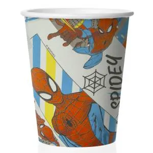 Стакан "Человек-Паук" 250 мл желтый 6 шт./300437