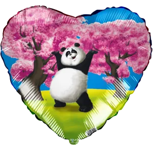 18" Сердце Панда (Россия)/750100