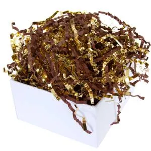 Бумажный наполнитель Шоколадный/Золото 50гр. /6231093