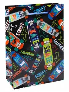 Пакет подарочный L/ПКП-3600 26,4*32,7*8 см с ламинацией