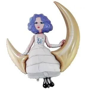 Мальвина на полумесяце / Китай 1207-6600