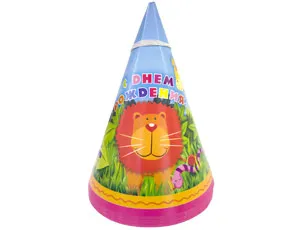 Колпак "С Днем Рождения Лимпопо", 8 шт.