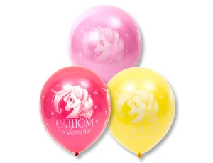 С ДР Единорог 12"/Китай