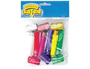 Язычок-гудок голограф., 6 шт.                             