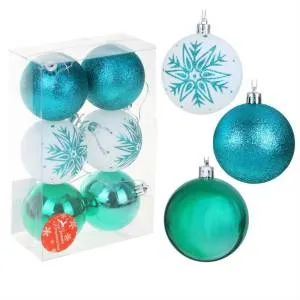 Набор шаров d-7 см."Изумрудик" 