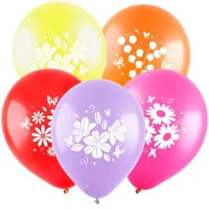 12" Цветущий сад (4 дизайна) (Турция)