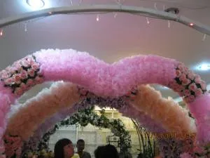 Арка свадебная выездная "Сердце" разборн. на 4 части