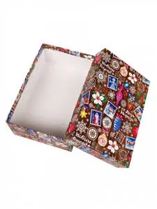 Коробка Новогодняя почта 34*22*7мм/Кор-1792