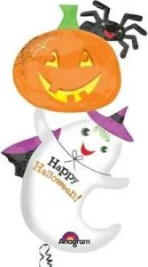 Привидение с тыквой