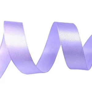 Лента атлас нежно-сиреневый 7 мм*22,85 м