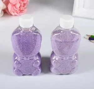 Песок "Сиреневый" в бутылке 500гр.