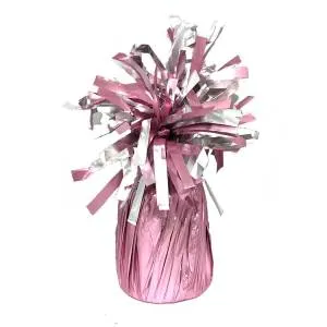 Грузик д/шара Цилиндр розовый 140гр / 1302-1183