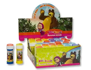 Мыльные пузыри  "Маша и медведь",50 мл./1504-0440