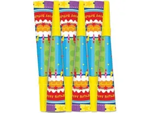 Горн "Торт Birthday", 6 шт.