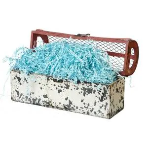 Наполнитель для коробок Бумажный Голубой 100 гр