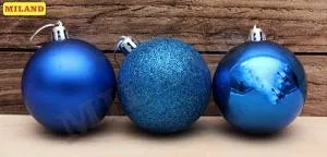 Набор шаров "Волшебство" 6 см, 12 шт. СИНИЙ