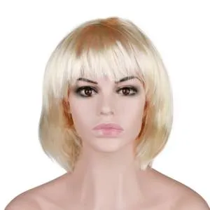 Парик "Каре", натуральный блонд /6231686