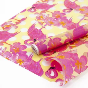 Упак.пленка Фламинго кремовый, матовая 0,7*8,8 м/73055