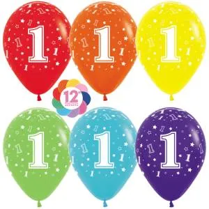 Цифра "1 Звезды" 12" пастель ( Колумбия)