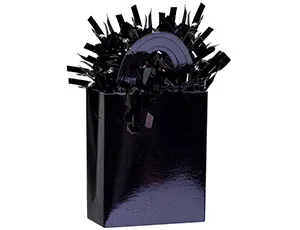 Грузик д/шара Сумочка Черный 160гр / 1302-0756