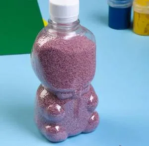 Песок "Малиновый" в бутылке 500гр.